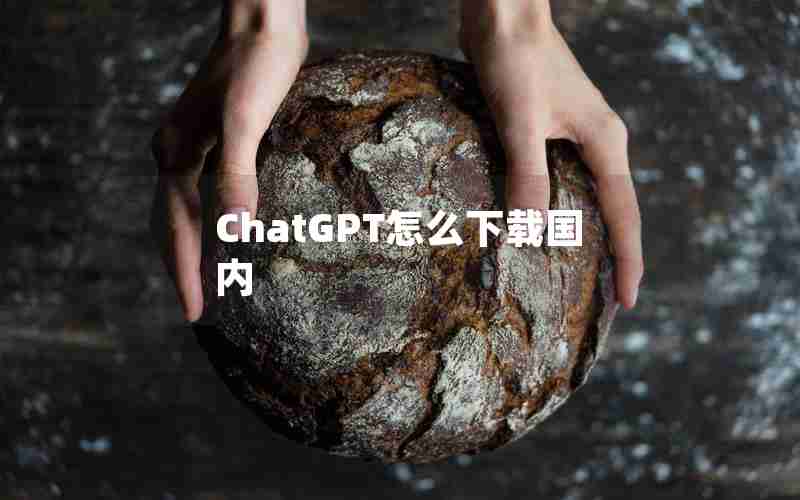 ChatGPT怎么下载国内