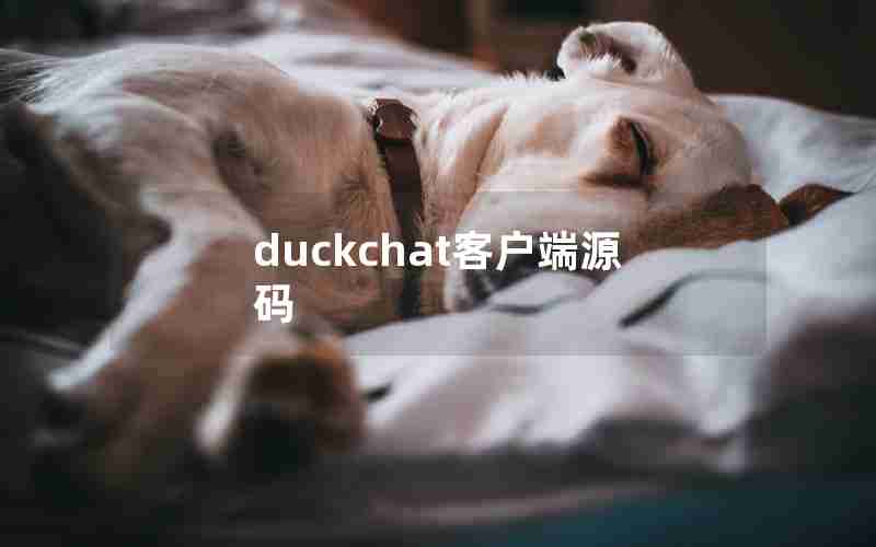 duckchat客户端源码