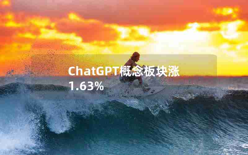 ChatGPT概念板块涨1.63%