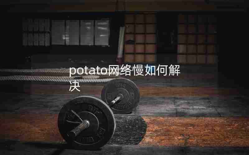 potato网络慢如何解决