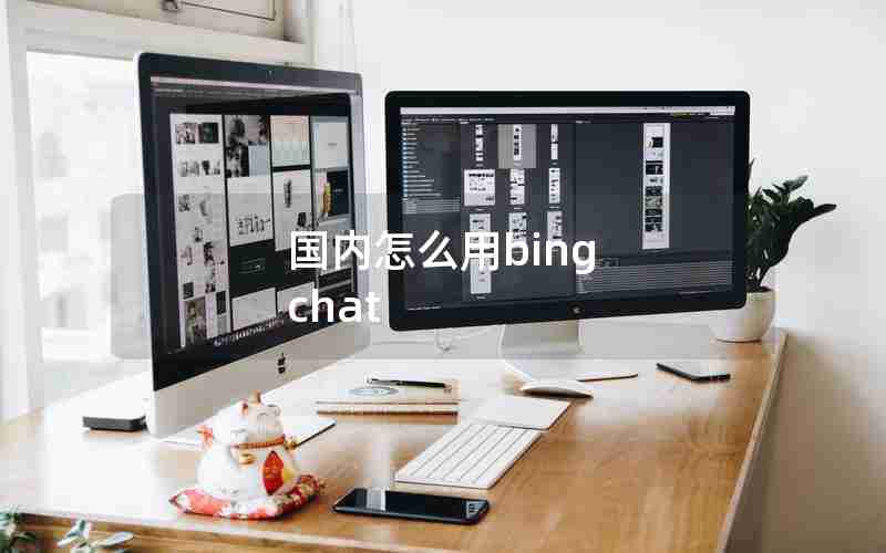 国内怎么用bing chat