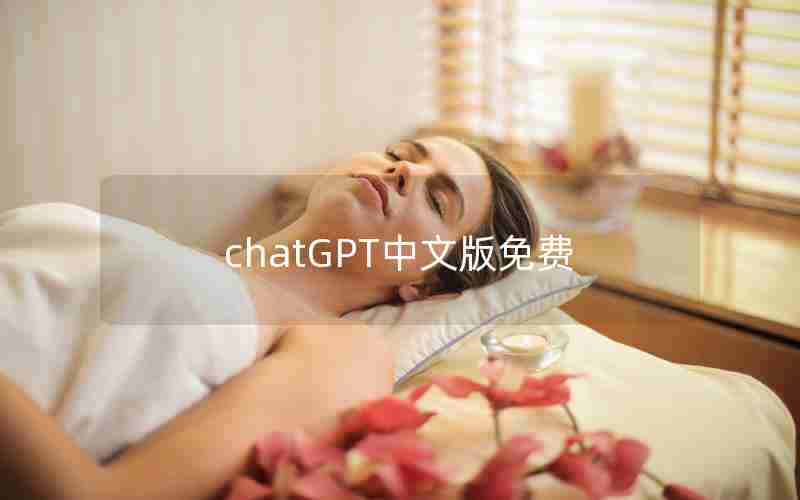 chatGPT中文版免费