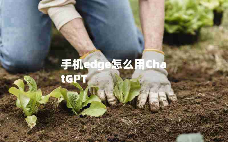 手机edge怎么用ChatGPT