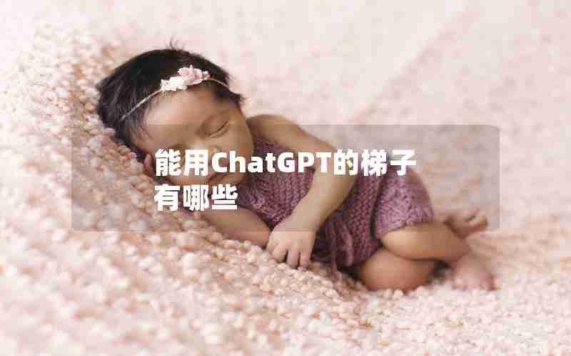 能用ChatGPT的梯子有哪些