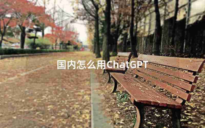 国内怎么用ChatGPT