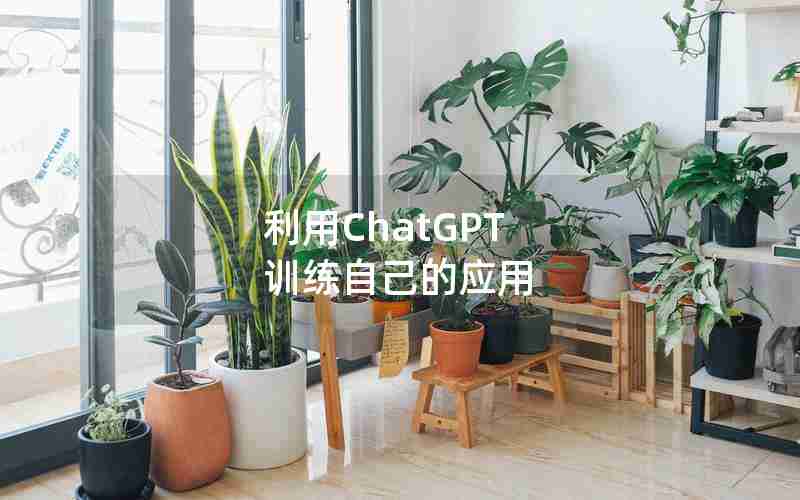 利用ChatGPT 训练自己的应用