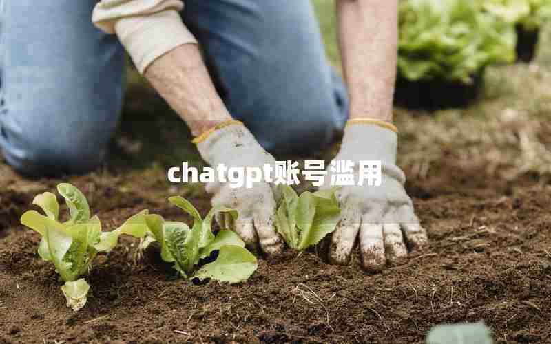 chatgpt账号滥用