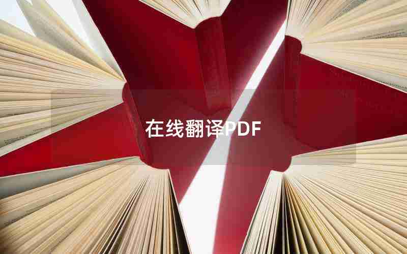 在线翻译PDF