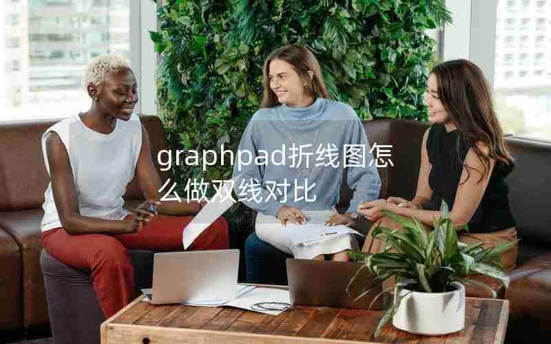 graphpad折线图怎么做双线对比