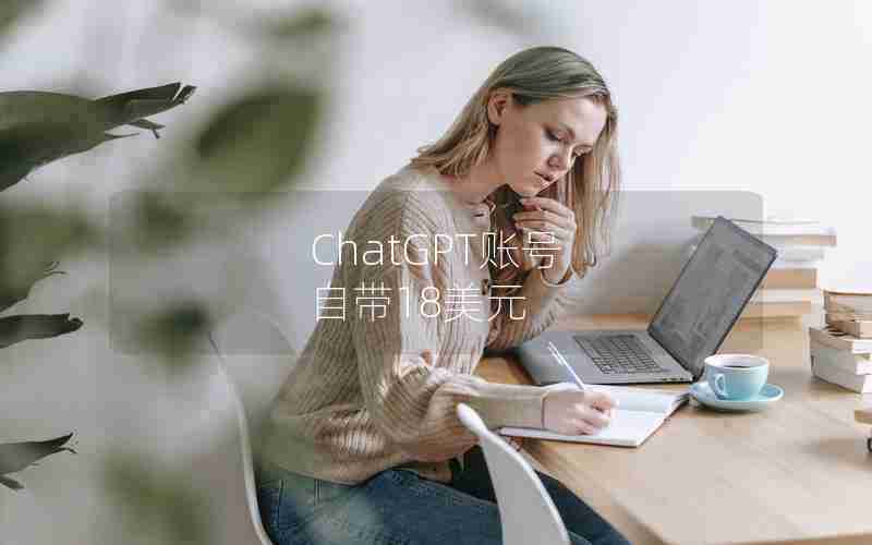 ChatGPT账号 自带18美元