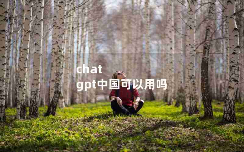 chat gpt中国可以用吗