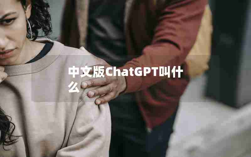 中文版ChatGPT叫什么