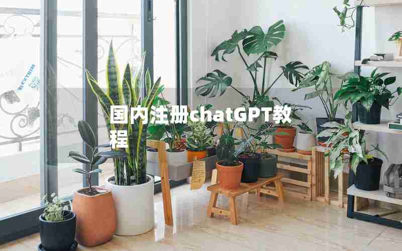 国内注册chatGPT教程