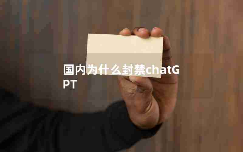 国内为什么封禁chatGPT