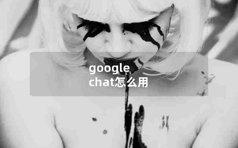 google chat怎么用