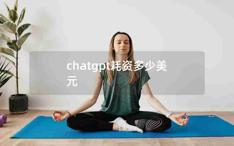 chatgpt耗资多少美元