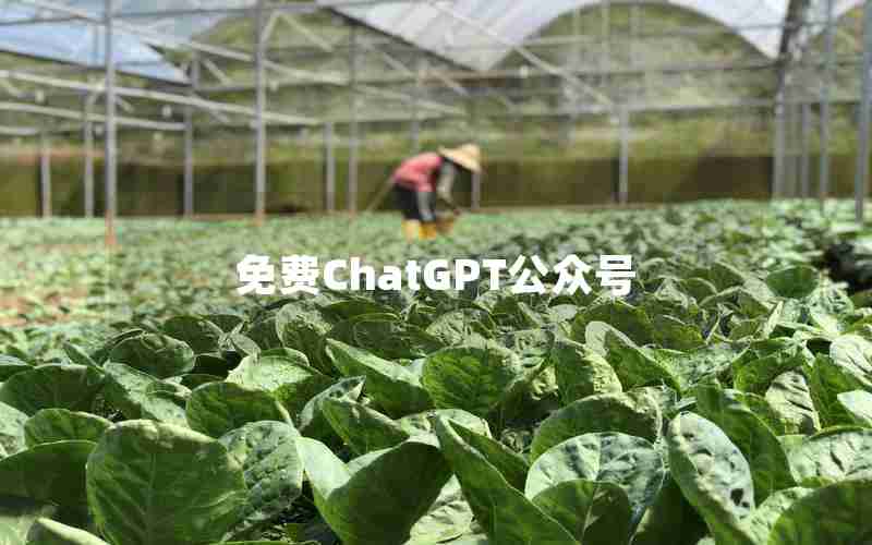 免费ChatGPT公众号