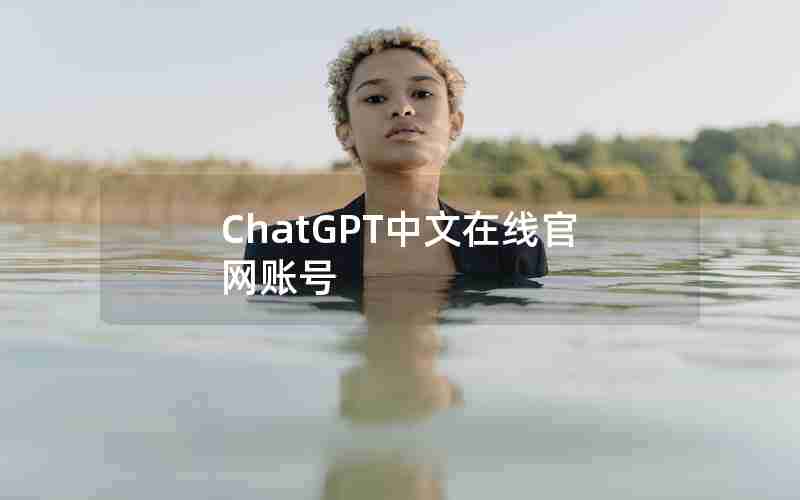 ChatGPT中文在线官网账号