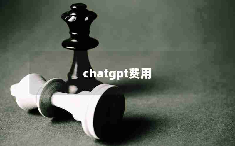 chatgpt费用