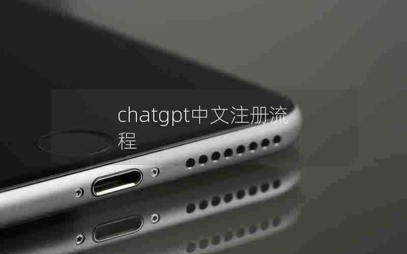 chatgpt中文注册流程