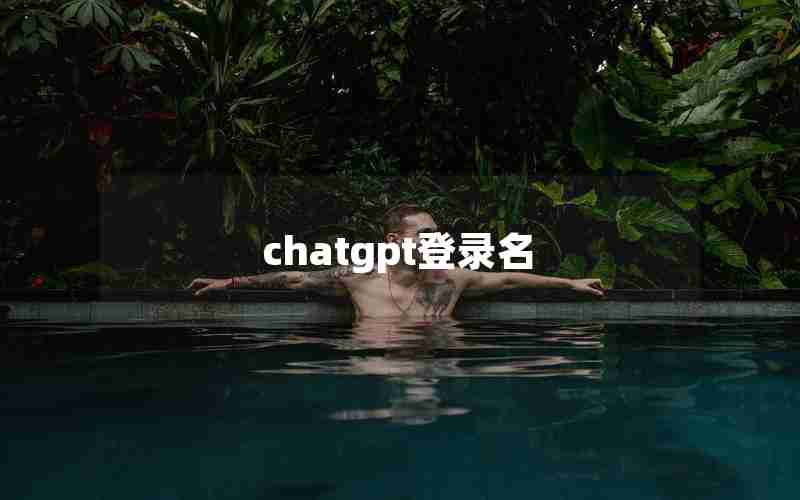 chatgpt登录名