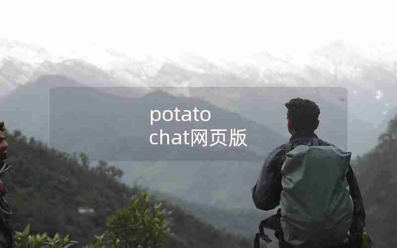 potato chat网页版