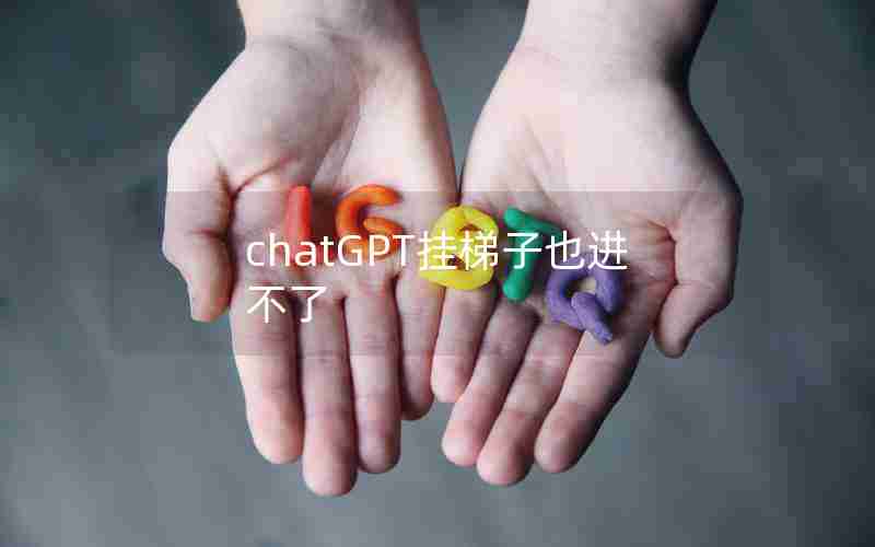 chatGPT挂梯子也进不了