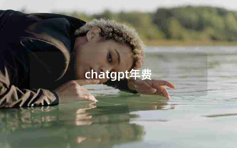 chatgpt年费