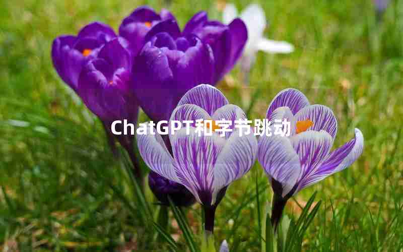 ChatGPT和字节跳动,chatbot平台