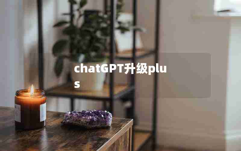 chatGPT升级plus