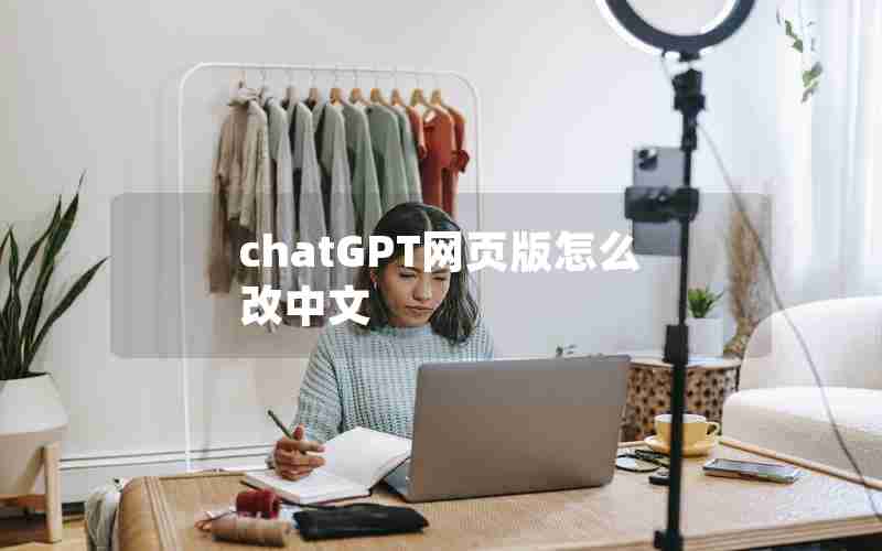 chatGPT网页版怎么改中文_chatteo软件在哪改语言