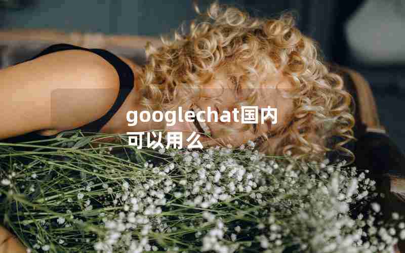 googlechat国内可以用么