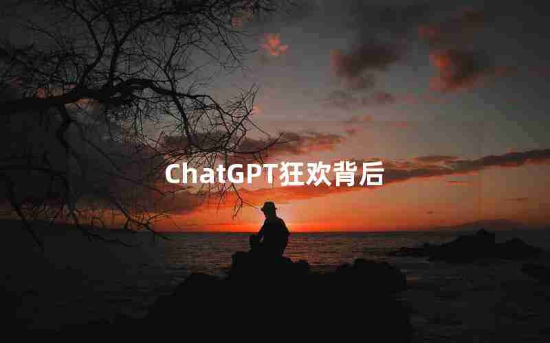 ChatGPT狂欢背后