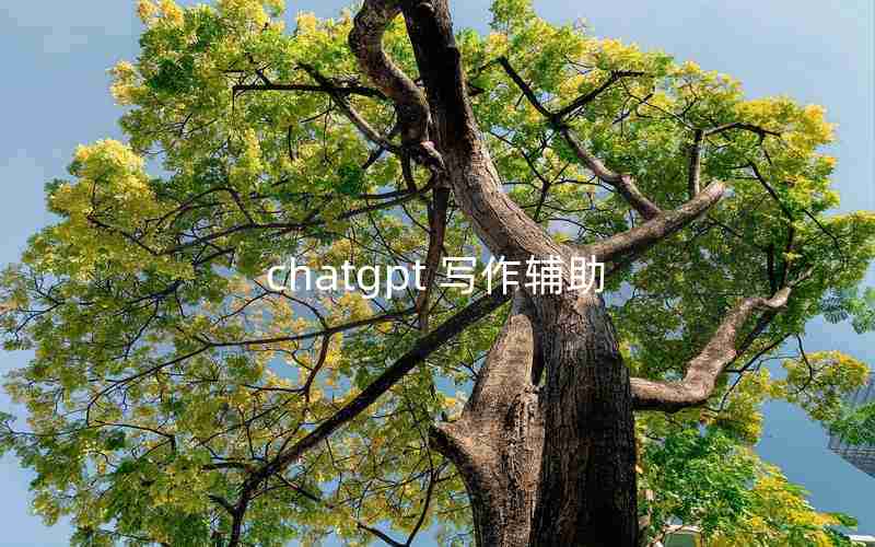 chatgpt 写作辅助