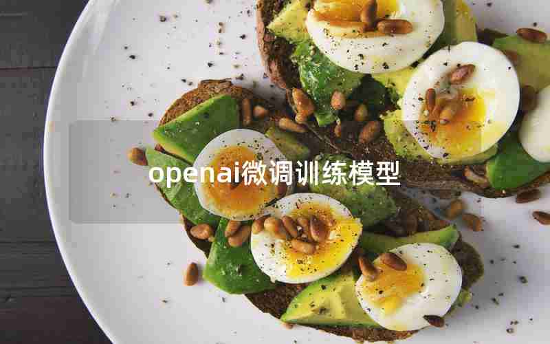 openai微调训练模型