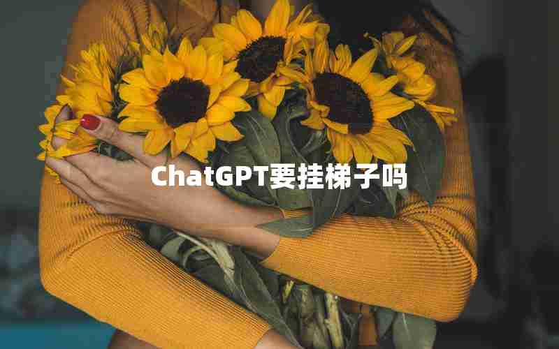 ChatGPT要挂梯子吗