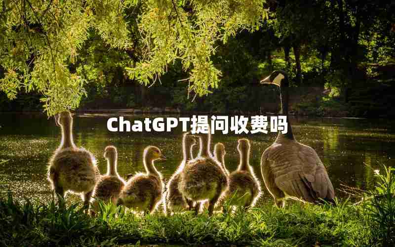 ChatGPT提问收费吗