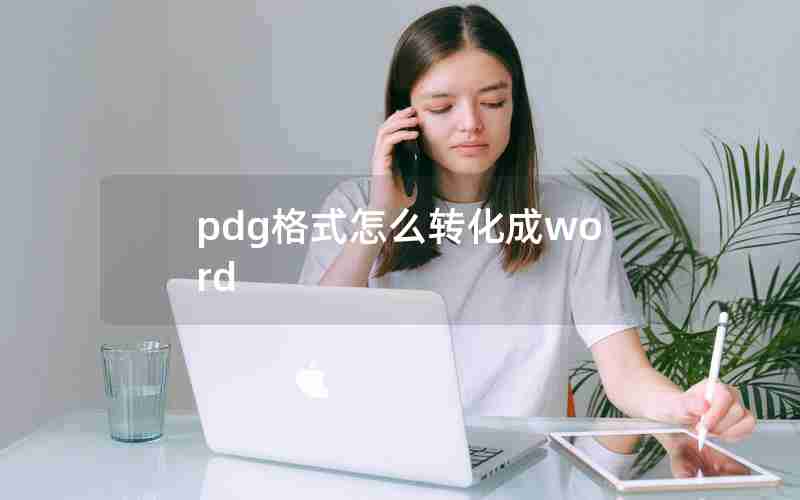 pdg格式怎么转化成word