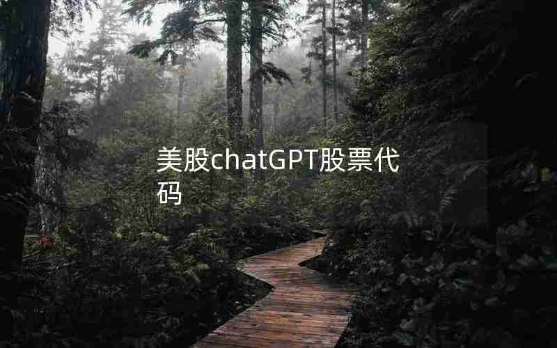 美股chatGPT股票代码