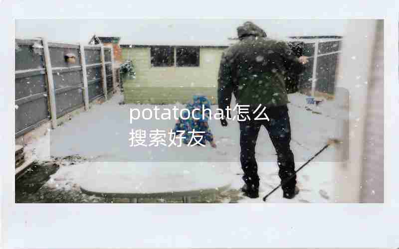 potatochat怎么搜索好友