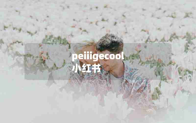 peiiigecool 小红书