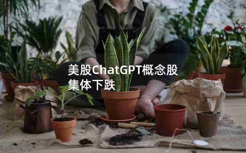 美股ChatGPT概念股集体下跌