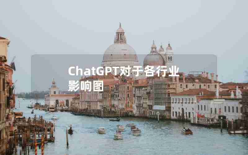 ChatGPT对于各行业影响图