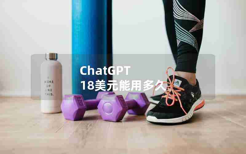 ChatGPT 18美元能用多久