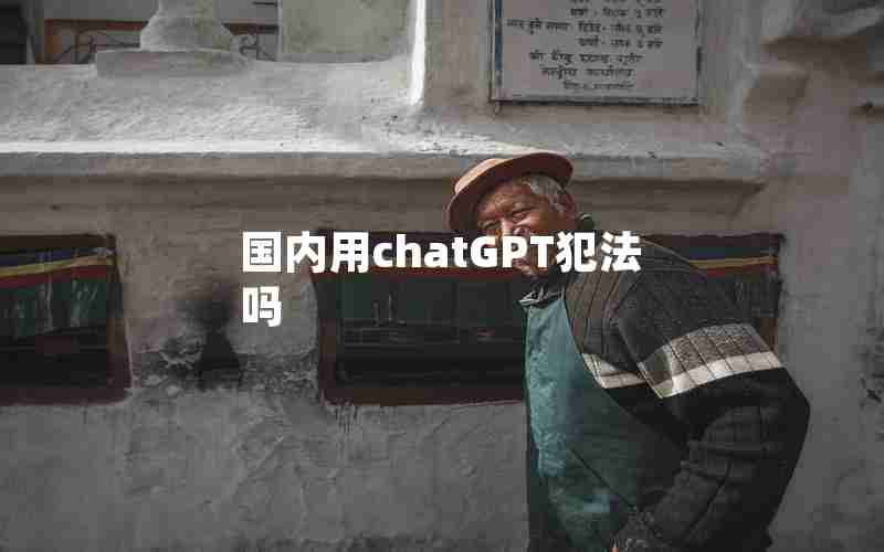 国内用chatGPT犯法吗