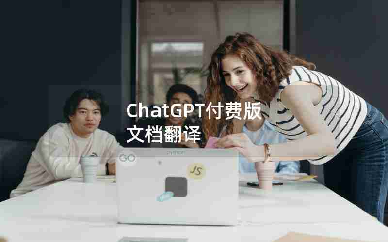 ChatGPT付费版 文档翻译