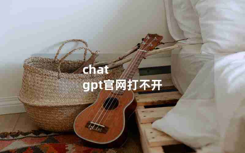 chat gpt官网打不开