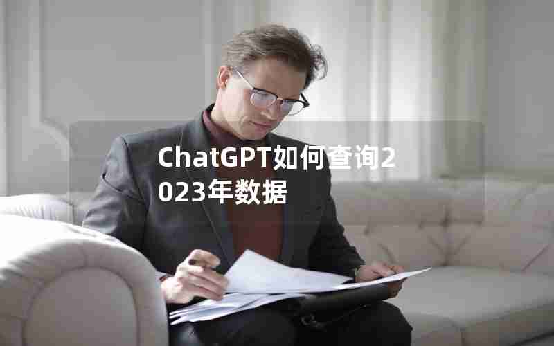 ChatGPT如何查询2023年数据