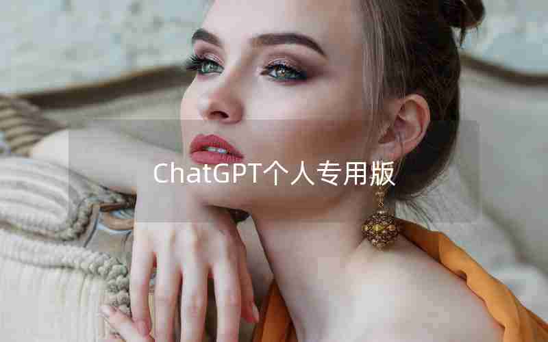 ChatGPT个人专用版