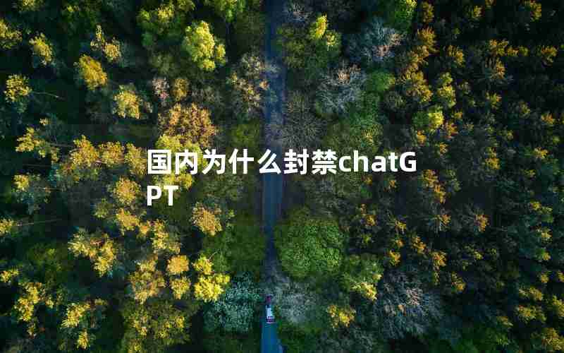 国内为什么封禁chatGPT